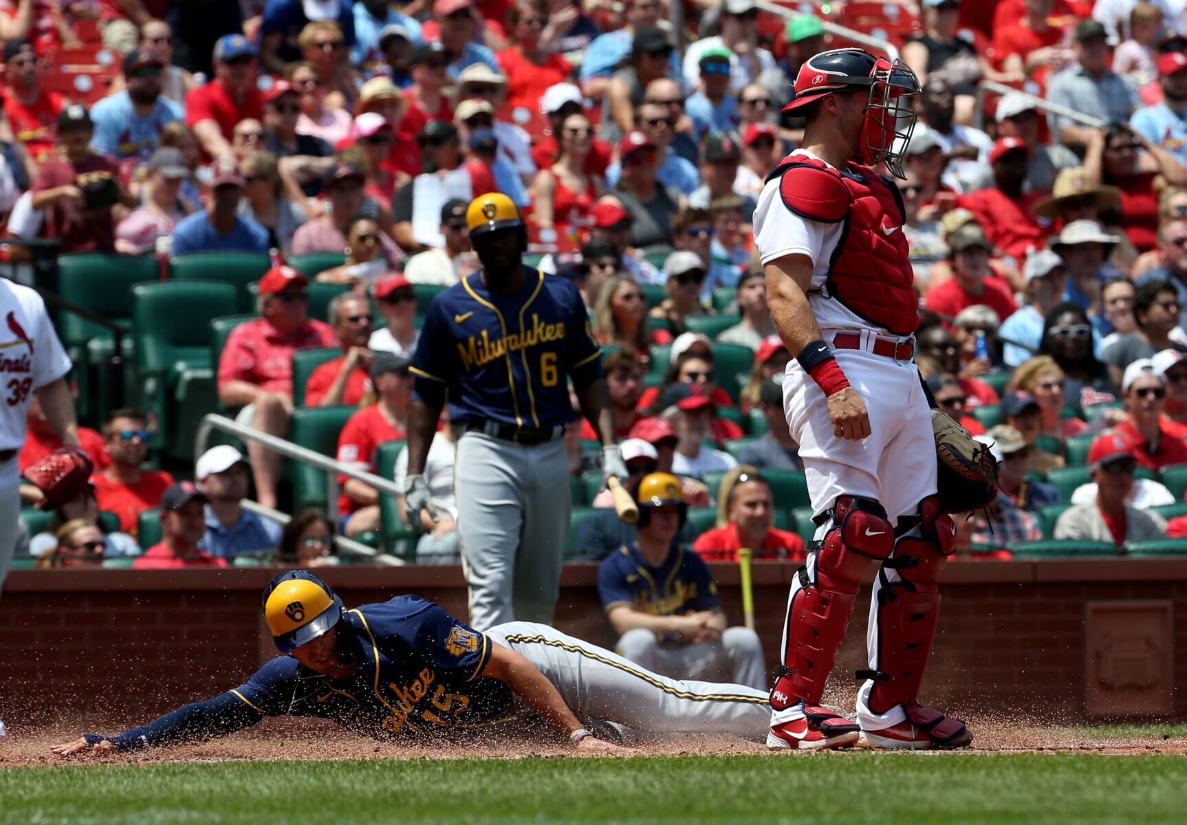 St. Louis Cardinals play Milwaukee Brewers Sunday